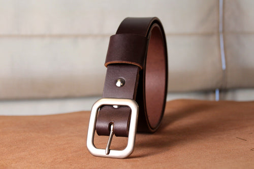 English Bridle Belt | Dark Brown
