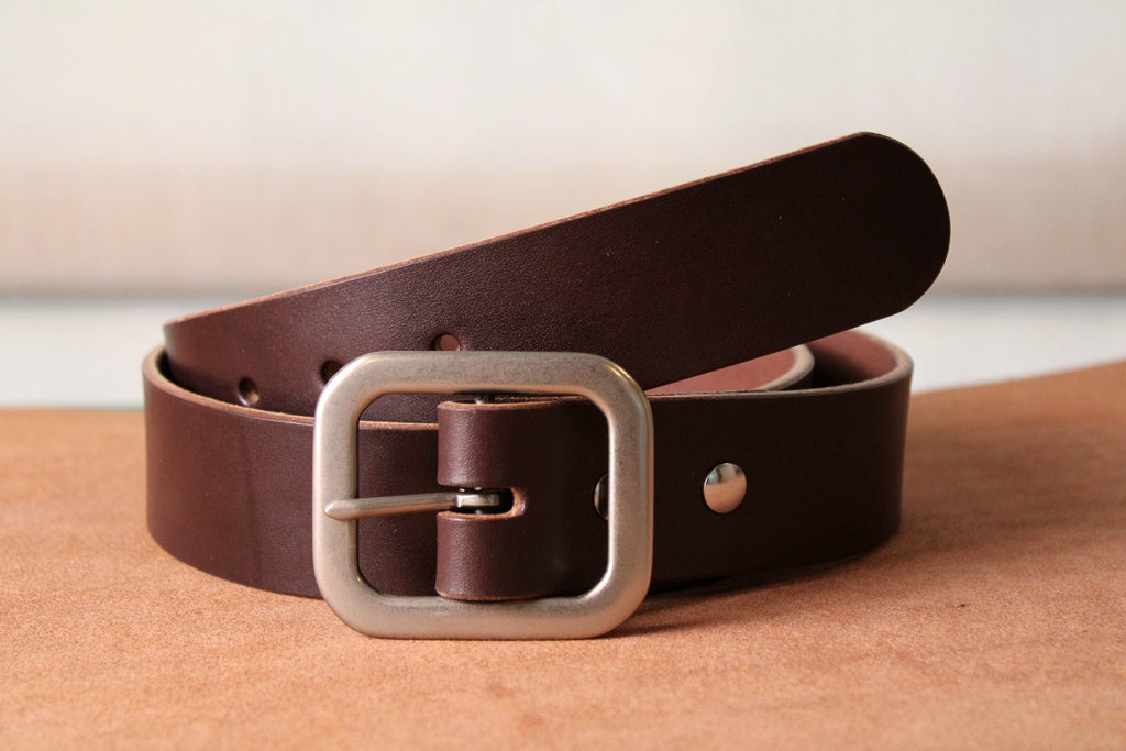 English Bridle Belt | Dark Brown