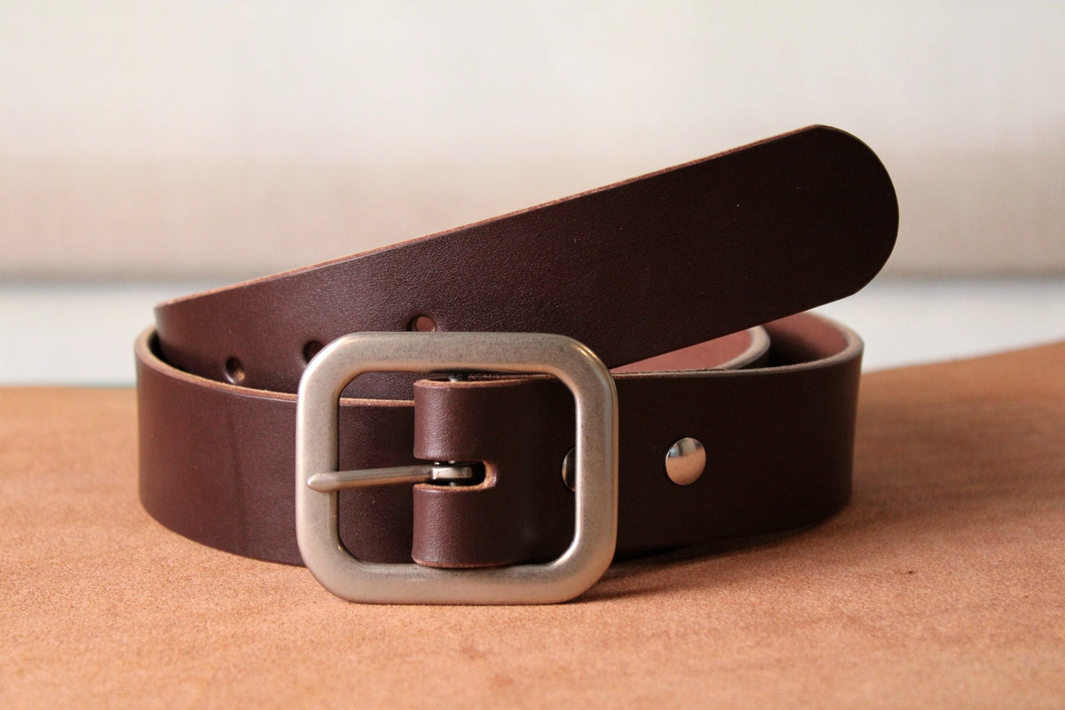 English Bridle Belt | Dark Brown