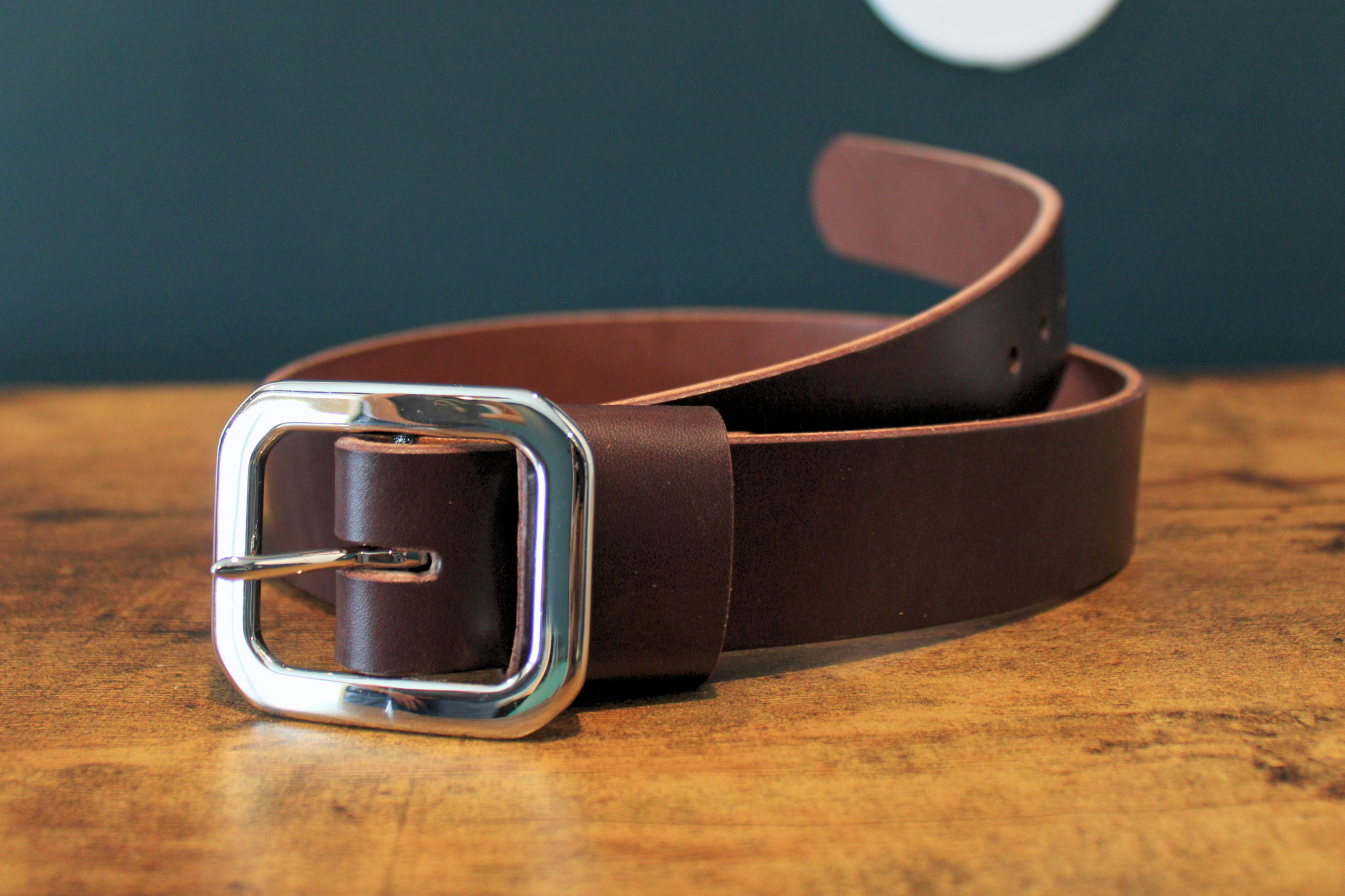 English Bridle Belt | Dark Brown